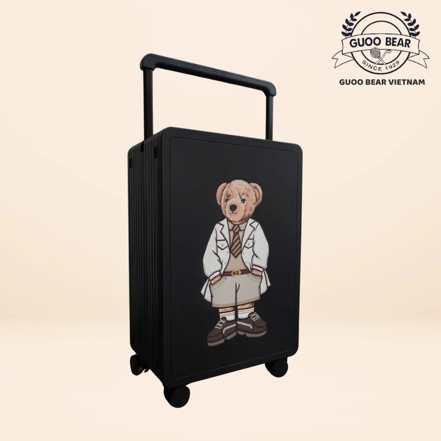 Ảnh Vali GUOO BEAR chính hãng - GU9001 GU9002 đi du lịch size 20, size 24 4
