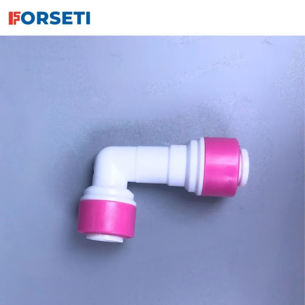 Ảnh Van 1 chiều vặn ren và cắm nhanh phi 6 dùng cho máy lọc nước RO Karofi, Kangaroo, Forseti, Sunhouse,... 3