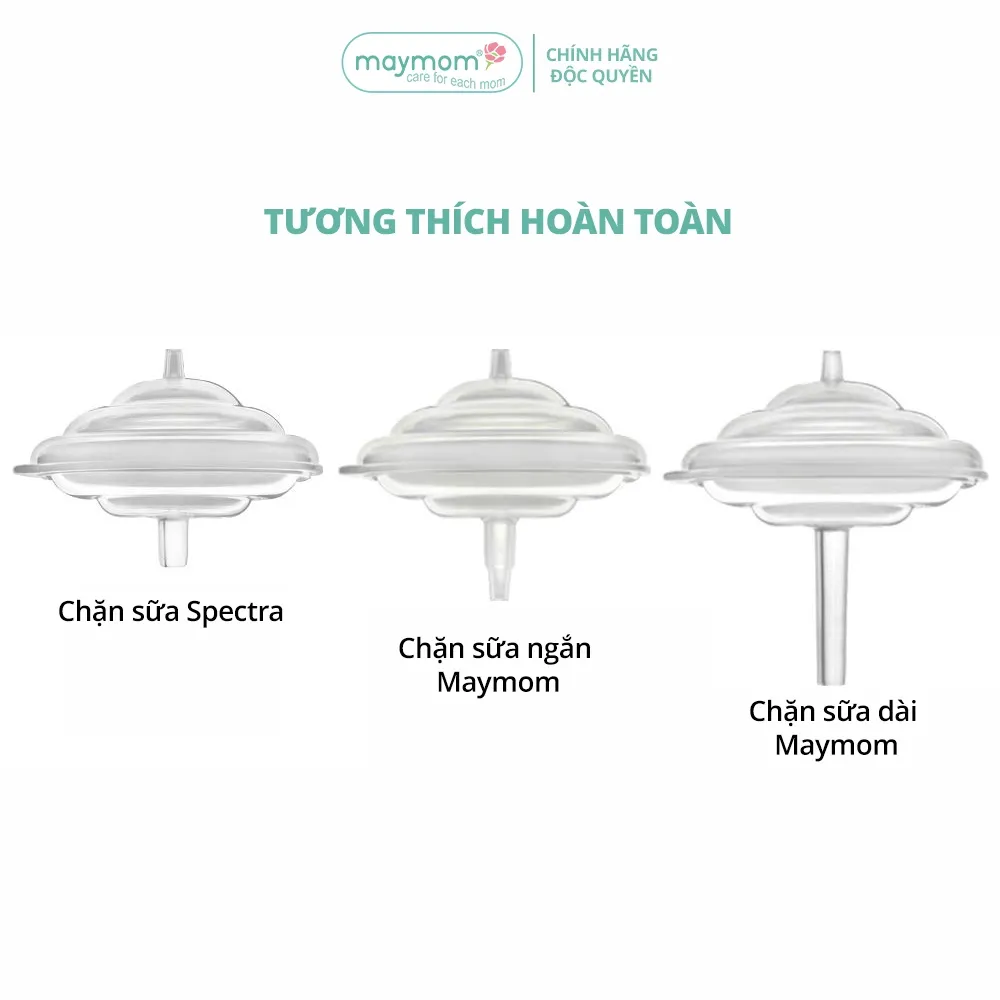 Ảnh Van Chặn Sữa Silicone Sản Xuất bởi Maymom, Dùng Cho Chặn Sữa Ngắn/Dài Maymom - Cimilre 2