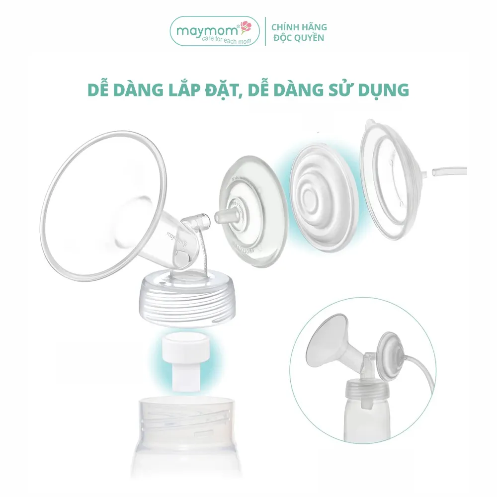 Ảnh Van Chặn Sữa Silicone Sản Xuất bởi Maymom, Dùng Cho Chặn Sữa Ngắn/Dài Maymom - Cimilre 3
