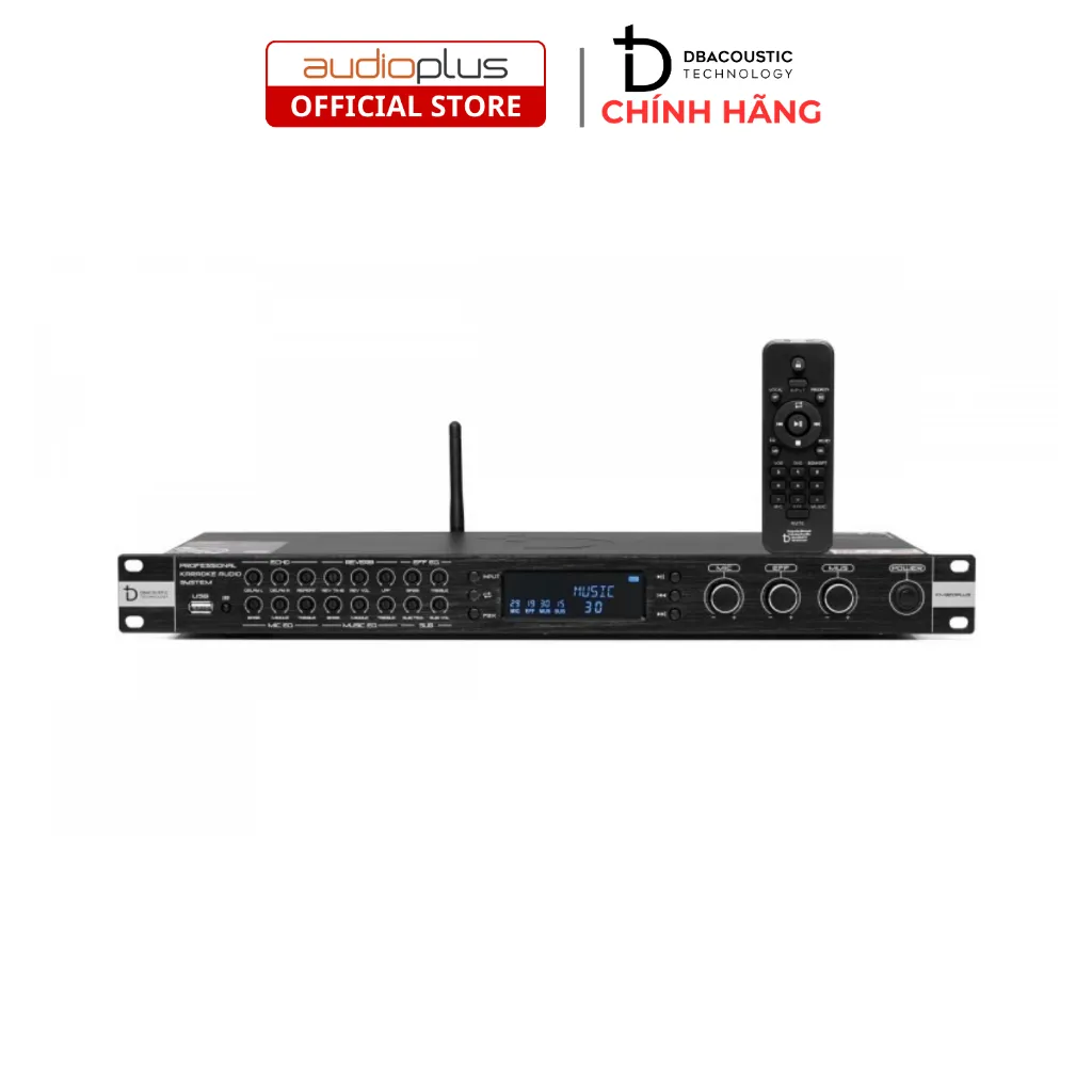 Ảnh Vang cơ lai số karaoke DBACOUSTIC KM320Plus - Bluetooth 5.0 - Hiệu ứng ECHO/REVERB - Chống hú 5 cấp 2
