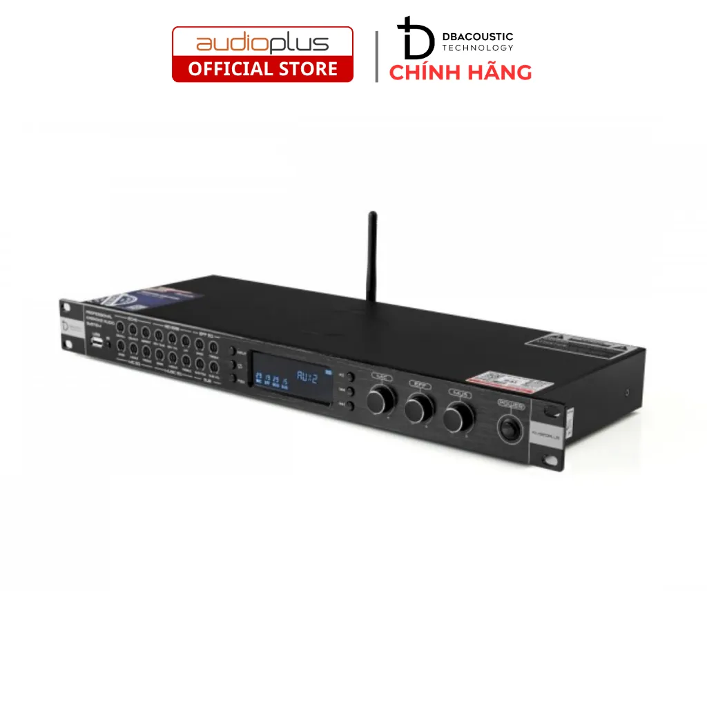 Ảnh Vang cơ lai số karaoke DBACOUSTIC KM320Plus - Bluetooth 5.0 - Hiệu ứng ECHO/REVERB - Chống hú 5 cấp 4