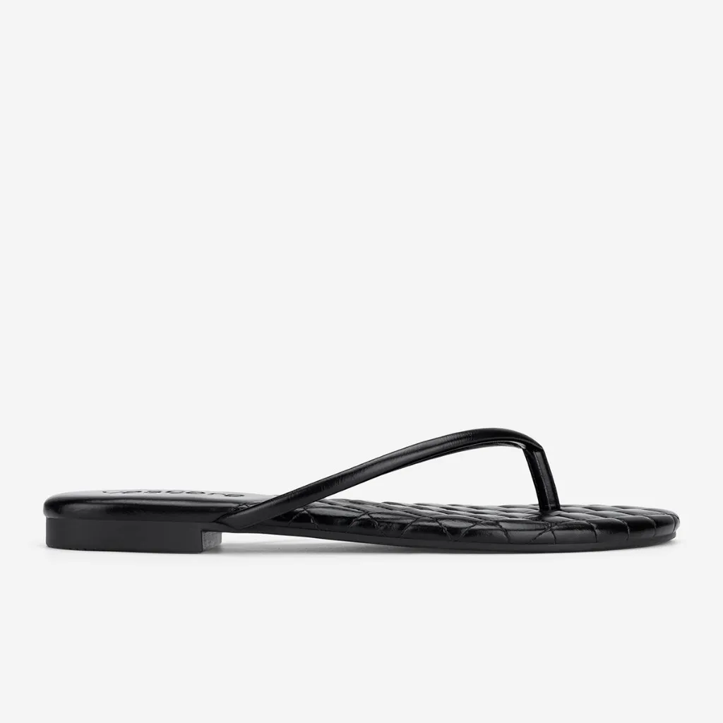 Ảnh Vascara Dép Kẹp Ngón Hiệu Ứng May Chần - DXP 0208 2
