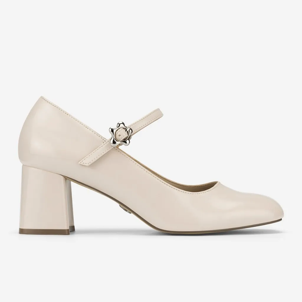 Ảnh Vascara Giày Bít Mũi Tròn Block Heel - BMN 0710 4
