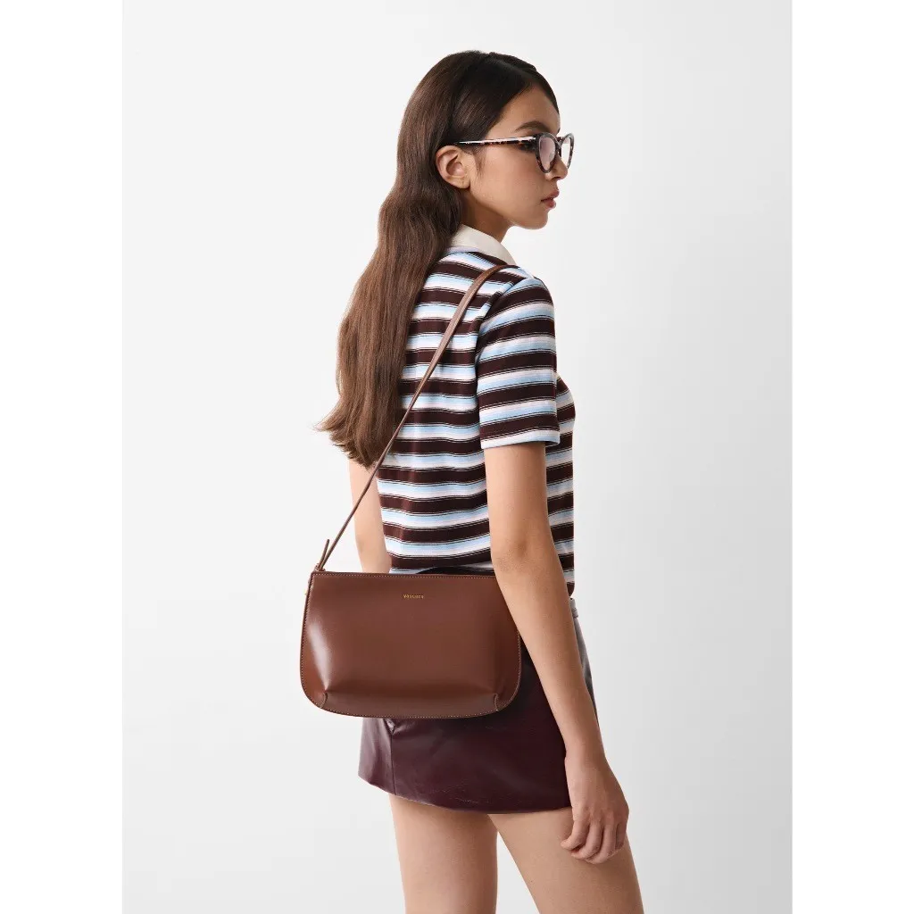 Ảnh Vascara Túi Đeo Vai Ngăn Đôi Minimalism - CLU 0128 1