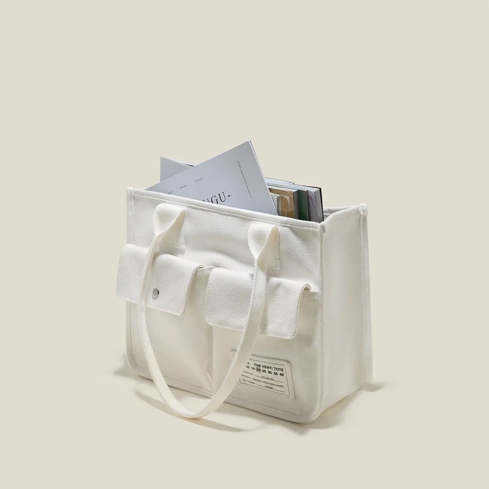Ảnh Vascara Túi Venti Tote Vải Canvas Đa Ngăn - TOT 0137 1