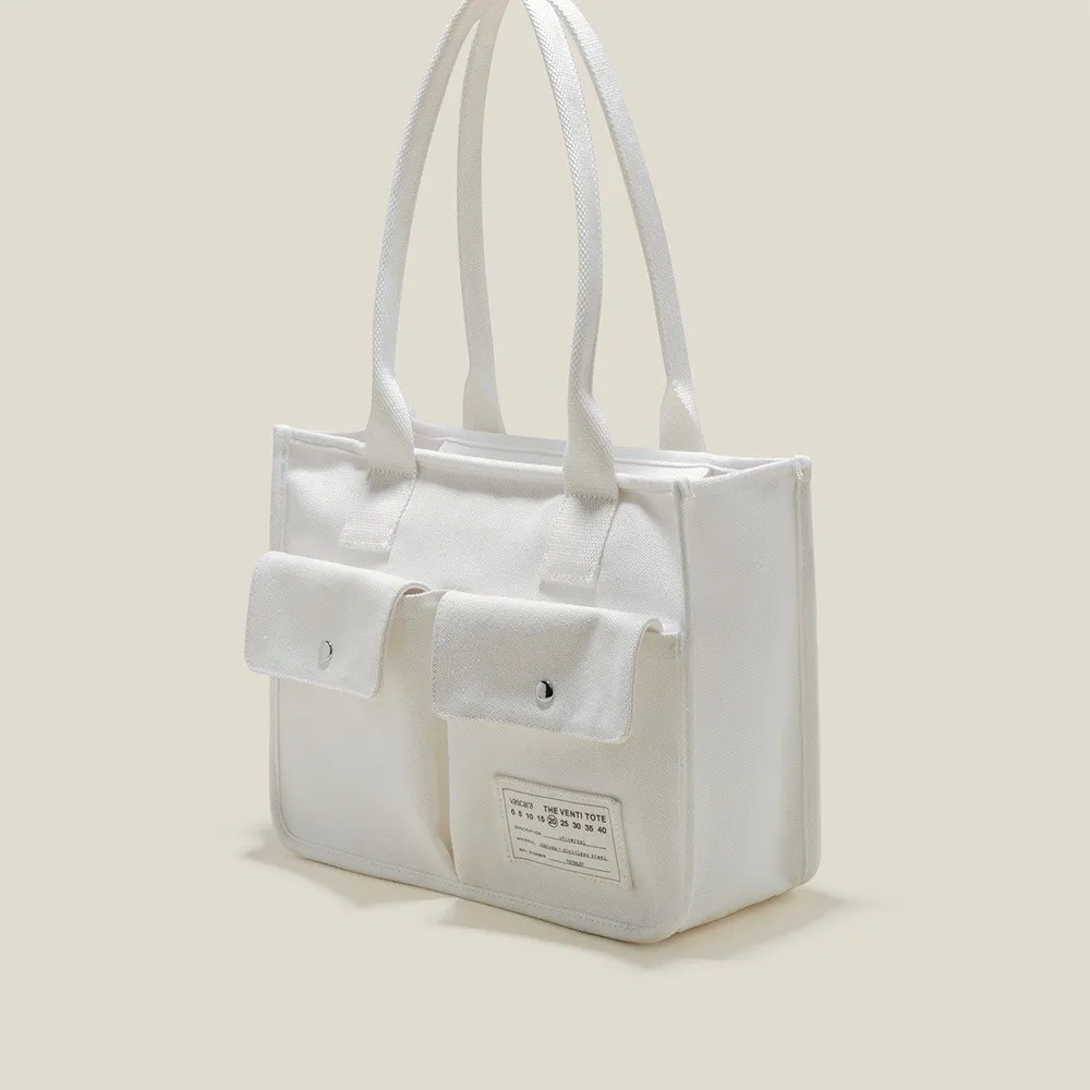 Ảnh Vascara Túi Venti Tote Vải Canvas Đa Ngăn - TOT 0137 4