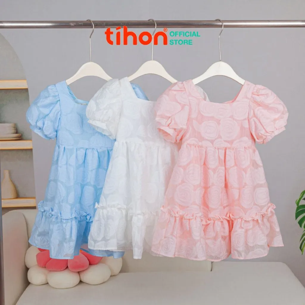 Ảnh Váy công chúa dáng xòe TIHON cao cấp chất liệu tơ xốp hoa mềm mịn VT0750649 1