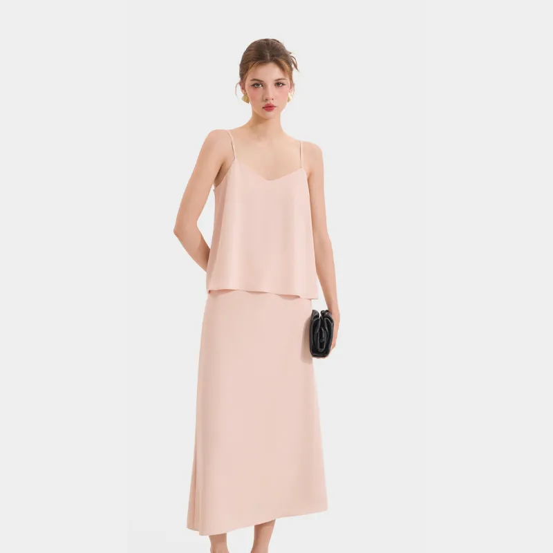 Váy Dài Trơn MARC FASHION Form A CBNH063624 - Thanh Lịch, Tối Giản & Giá Tốt