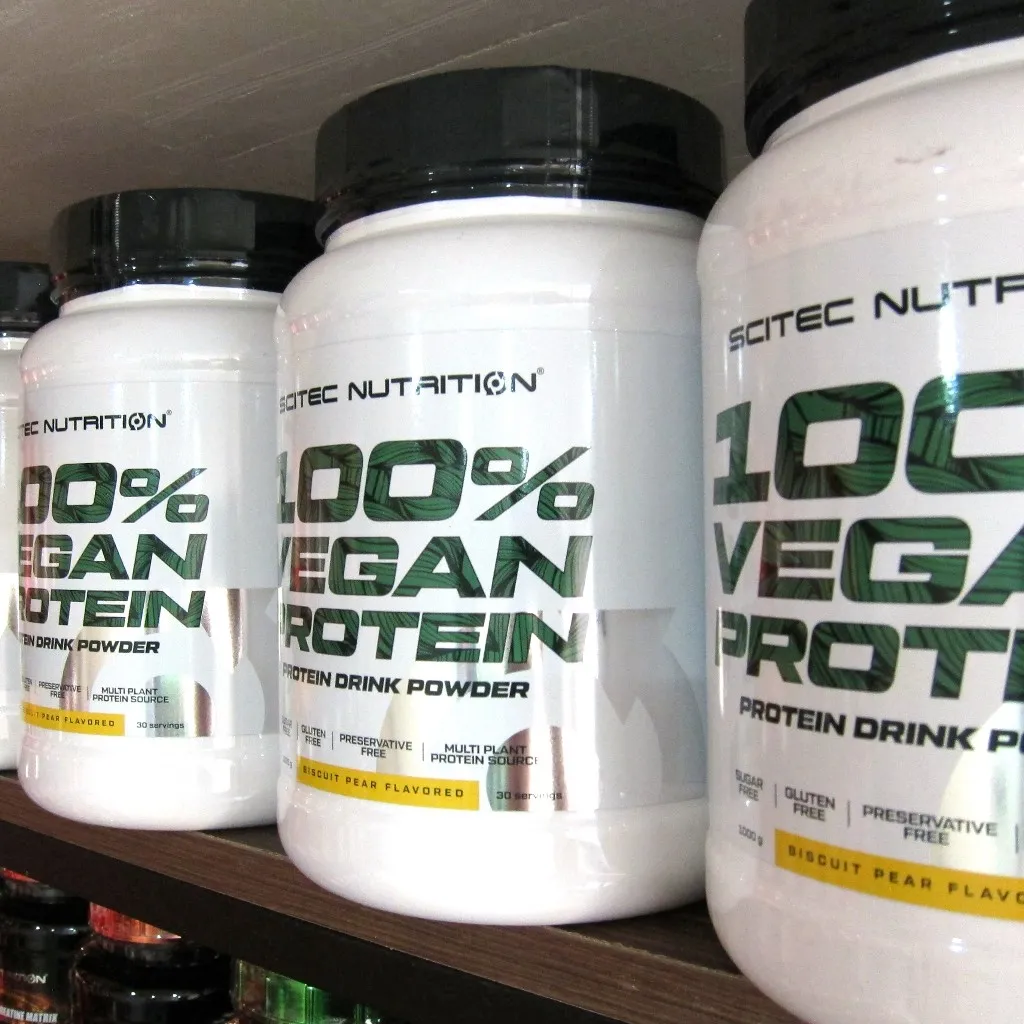 Ảnh Vegan Protein |  Scitec Nutrition Vegan Protein hộp 1000g - 30 serving - Bổ sung protein chay, tăng cơ 3
