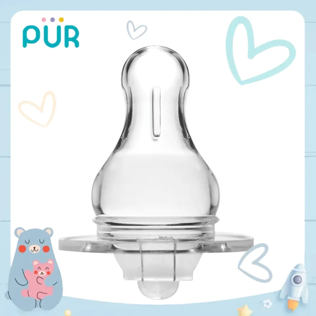 Ảnh Vỉ 2 núm ti Proflo cho bình cổ thường Pur Advanced 3