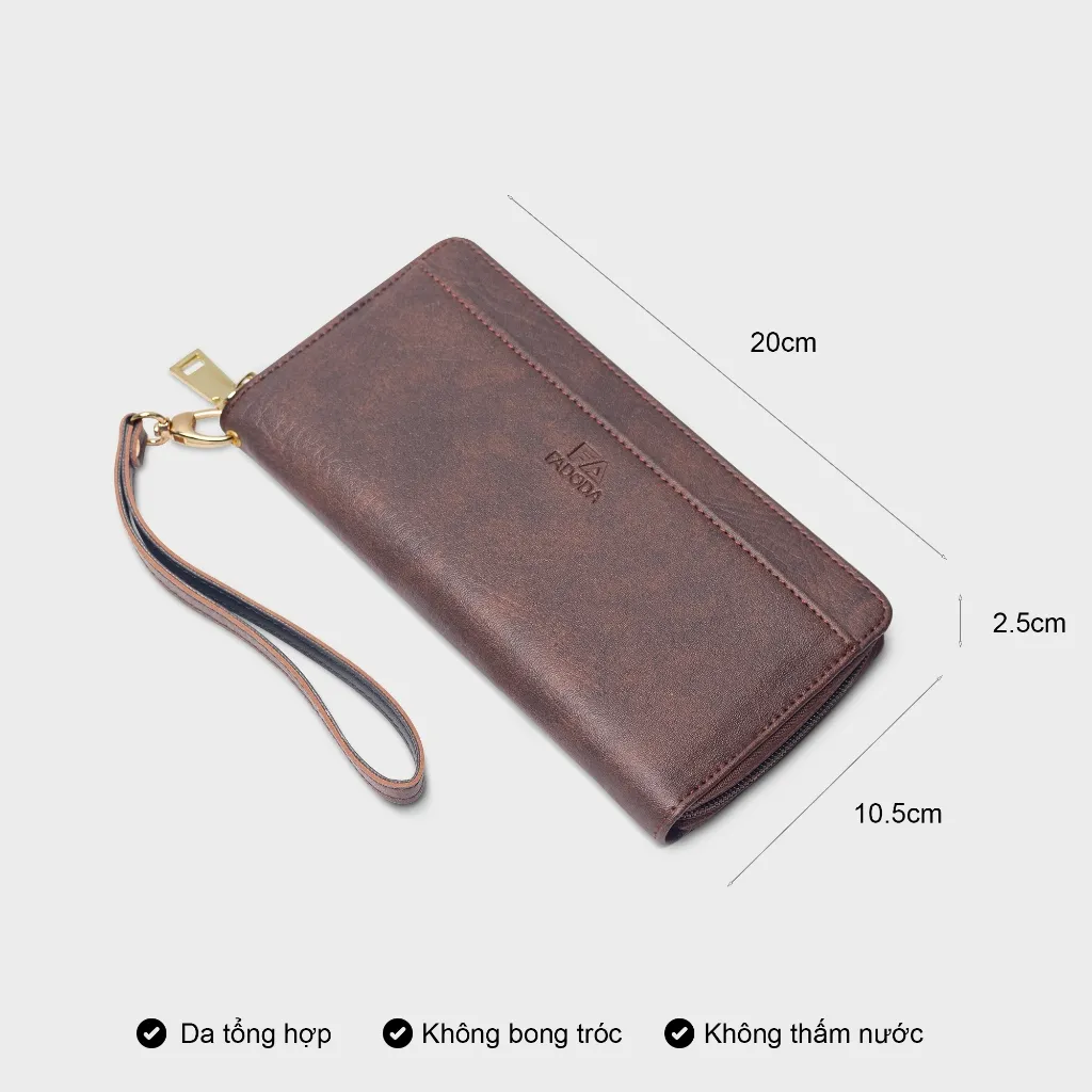 Ảnh Ví cầm tay unisex thời trang FVN09 FADODA 2