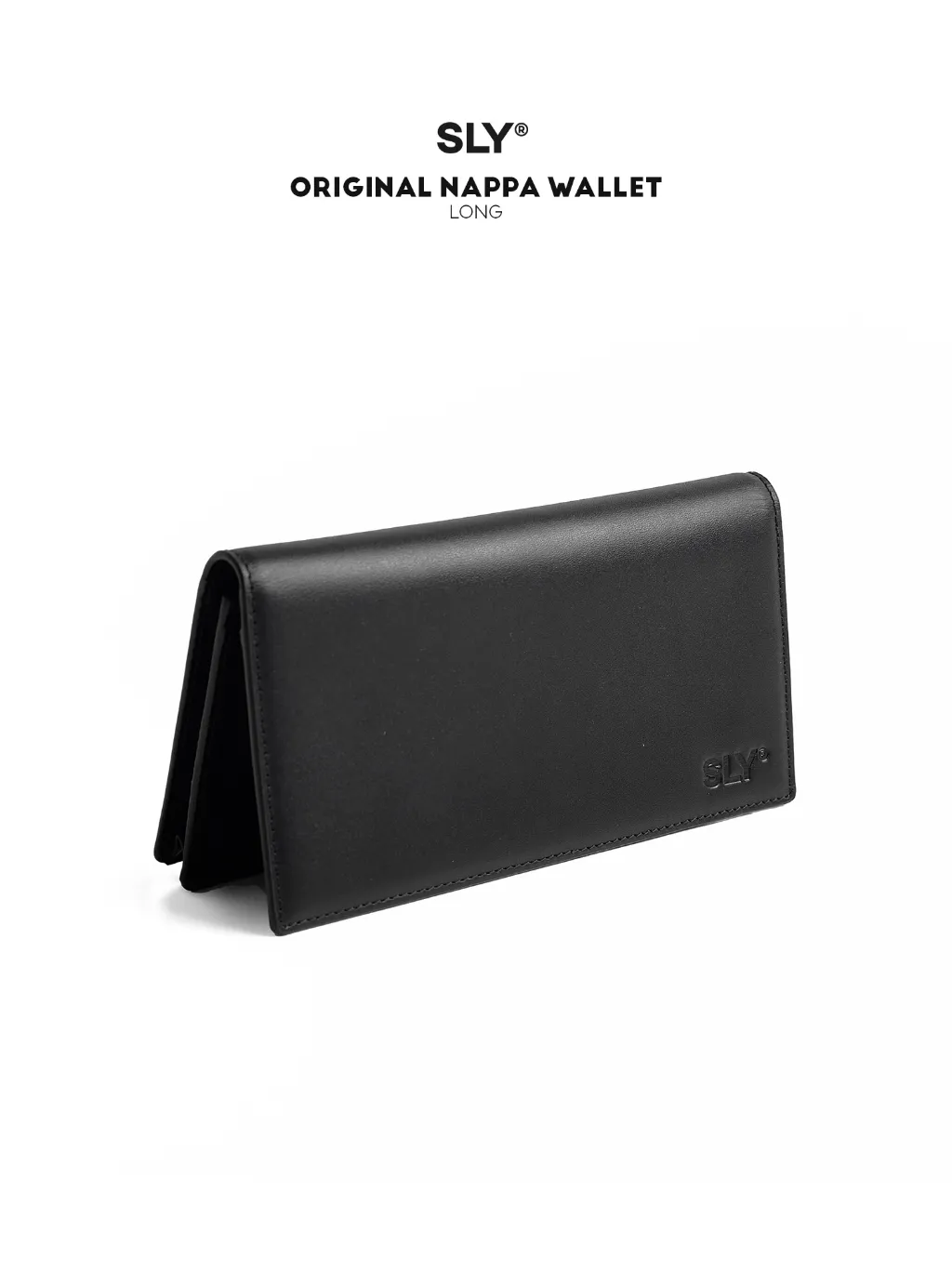 Ảnh Ví da dài SLY Original cao cấp dập logo chìm 1