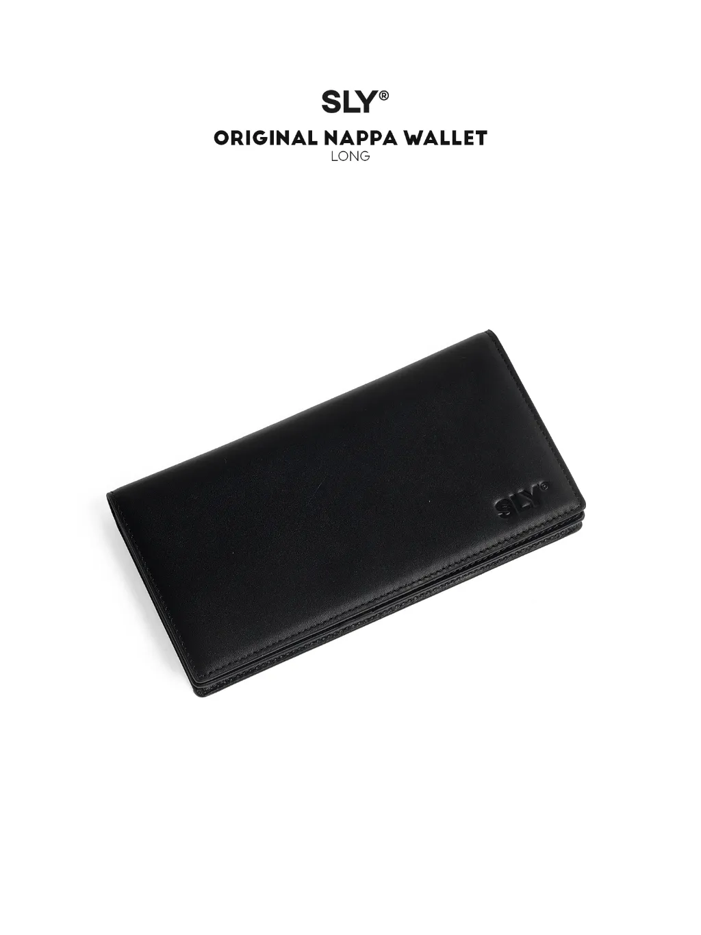 Ảnh Ví da dài SLY Original cao cấp dập logo chìm 3