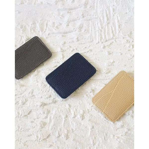 Ảnh Ví da ELLA mini ngang, thiết kế 2 ngăn đựng Thẻ và Name card KHÂU BY CQ 2