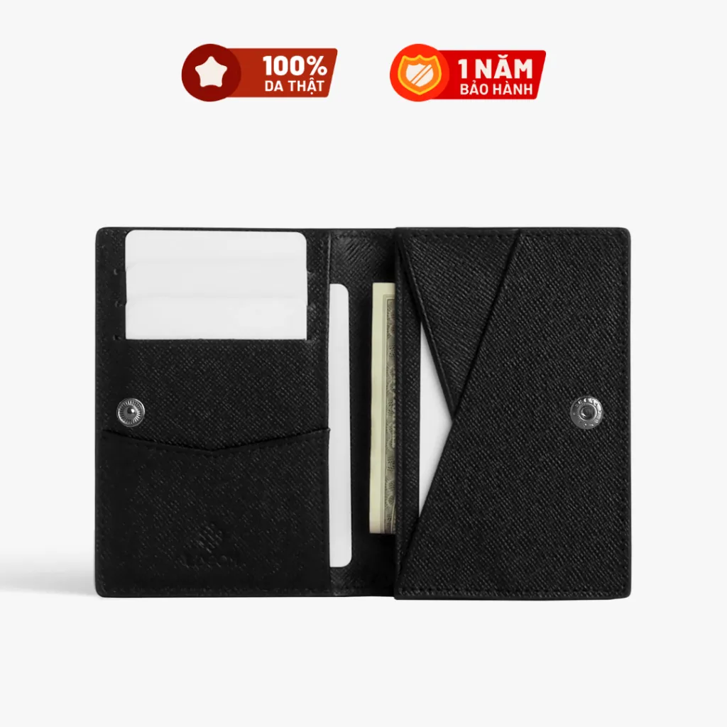 Ảnh Ví Da LAGOM Mini Wallet - có nút bấm 1