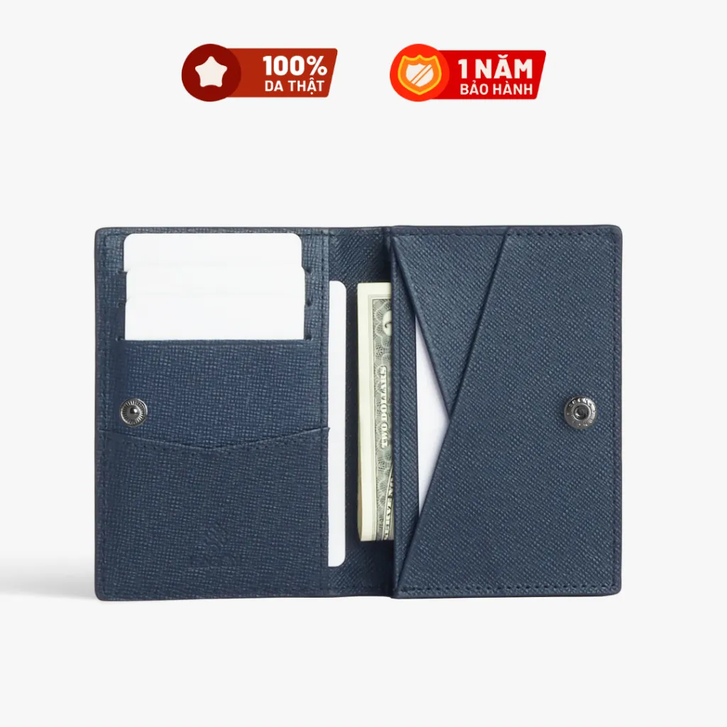 Ảnh Ví Da LAGOM Mini Wallet - có nút bấm 3