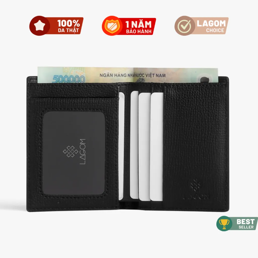Ảnh Ví da thật mini LAGOM.ID Wallet 3