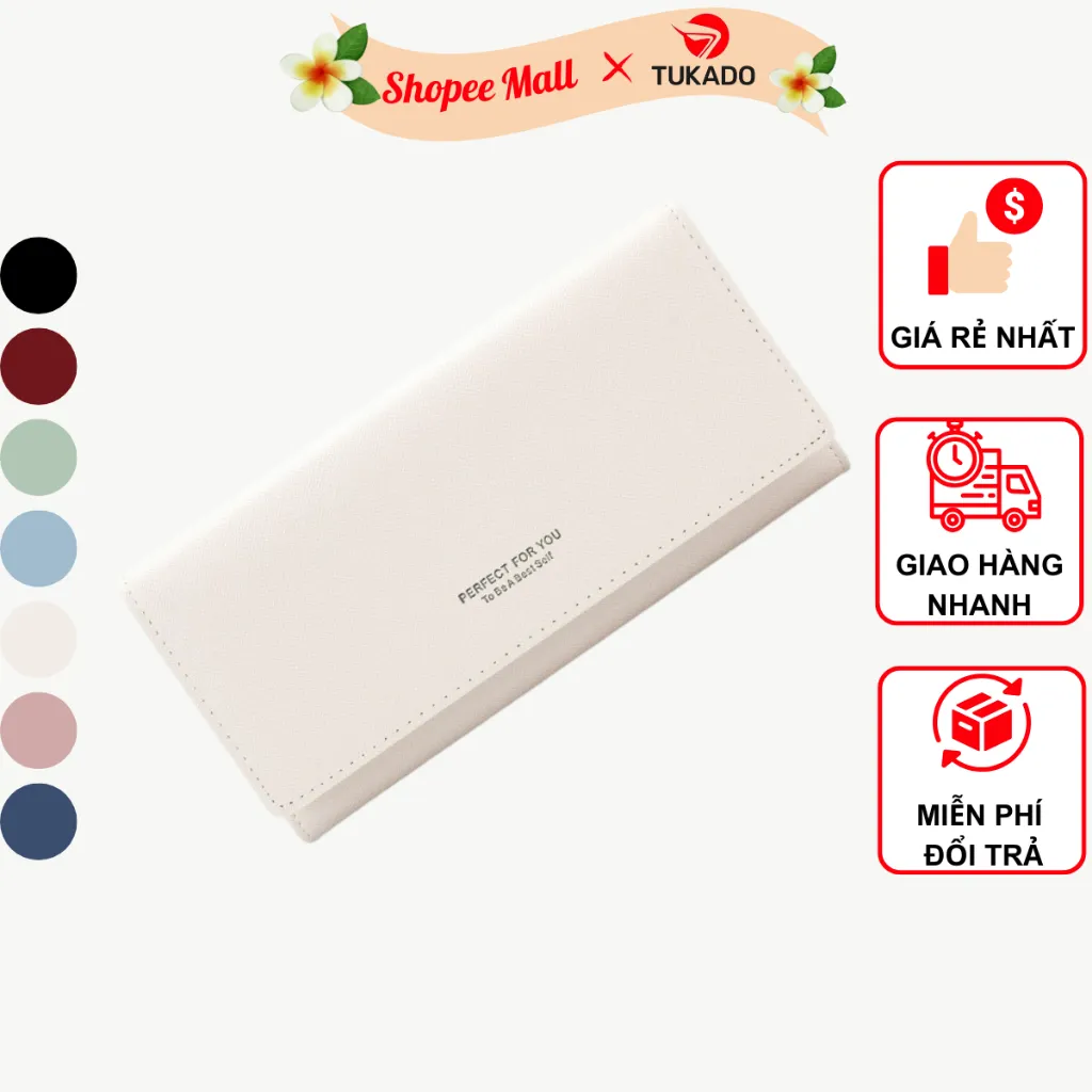 Ảnh Ví Dài Nữ Cầm Tay Dự Tiệc PERFECT FOR YOU Đựng Tiền Nhiều Ngăn Da Xước Cao Cấp Cực Đẹp PFY31 1