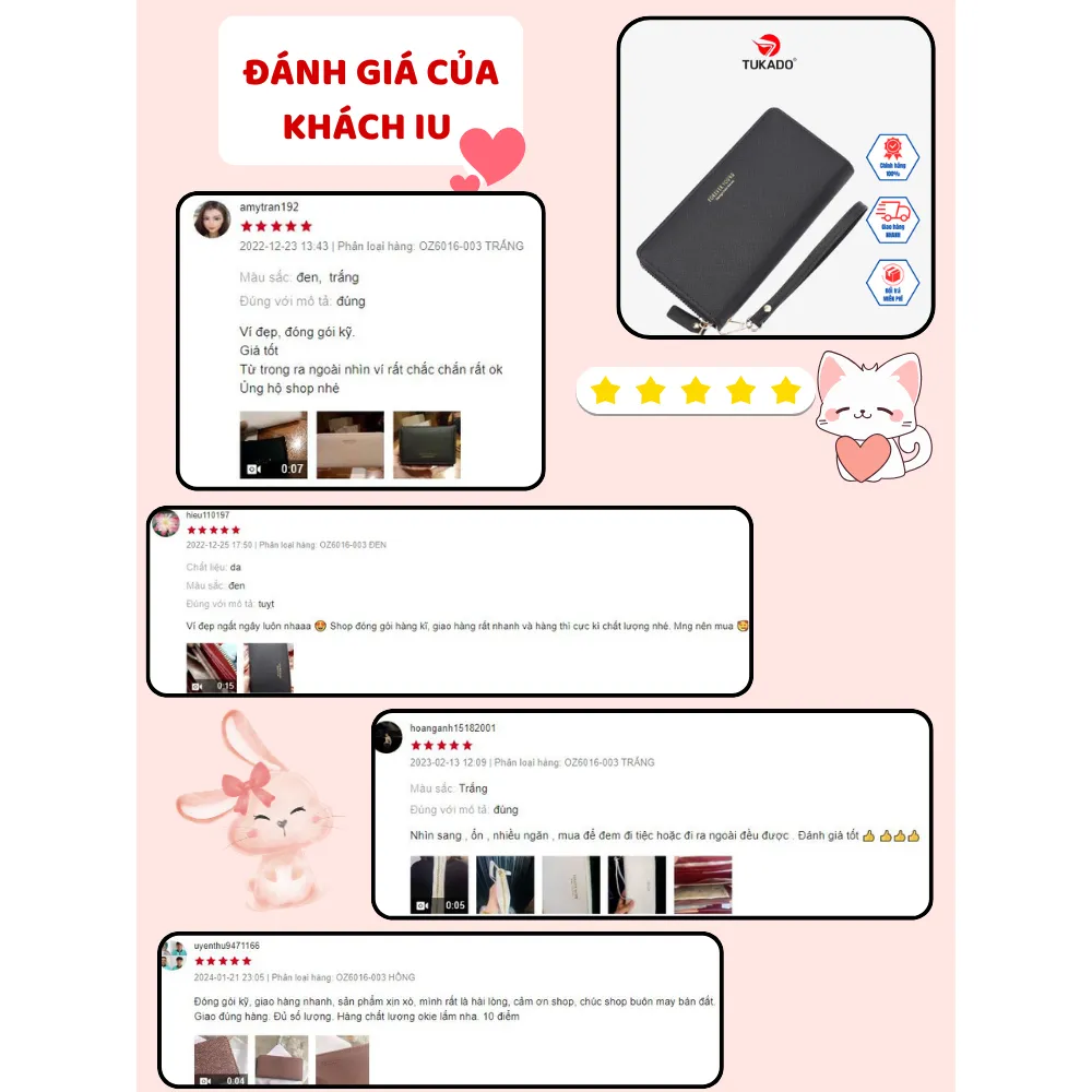 Ảnh Ví Dài Nữ Cầm Tay FOREVER YOUNG Đựng Tiền Điện Thoại Da Xước Cao Cấp Bền Đẹp Giá Rẻ PFY36 - Tukado 2