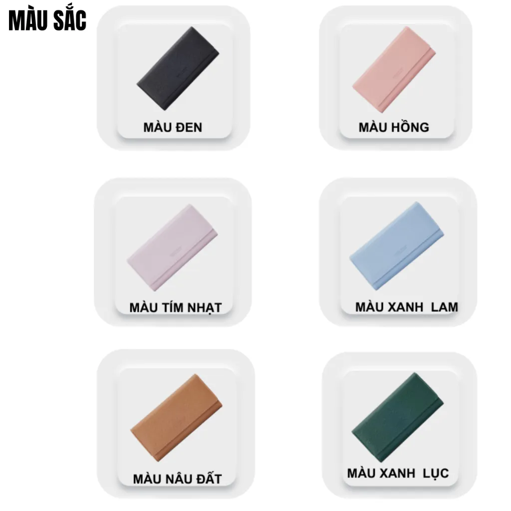 Ảnh Ví Dài Nữ Cầm Tay PERFECT FORYOU Đựng Tiền Dự Tiệc Sang Trọng Da Sần Cao Cấp Cực Đẹp PFY42 - Tukado 3