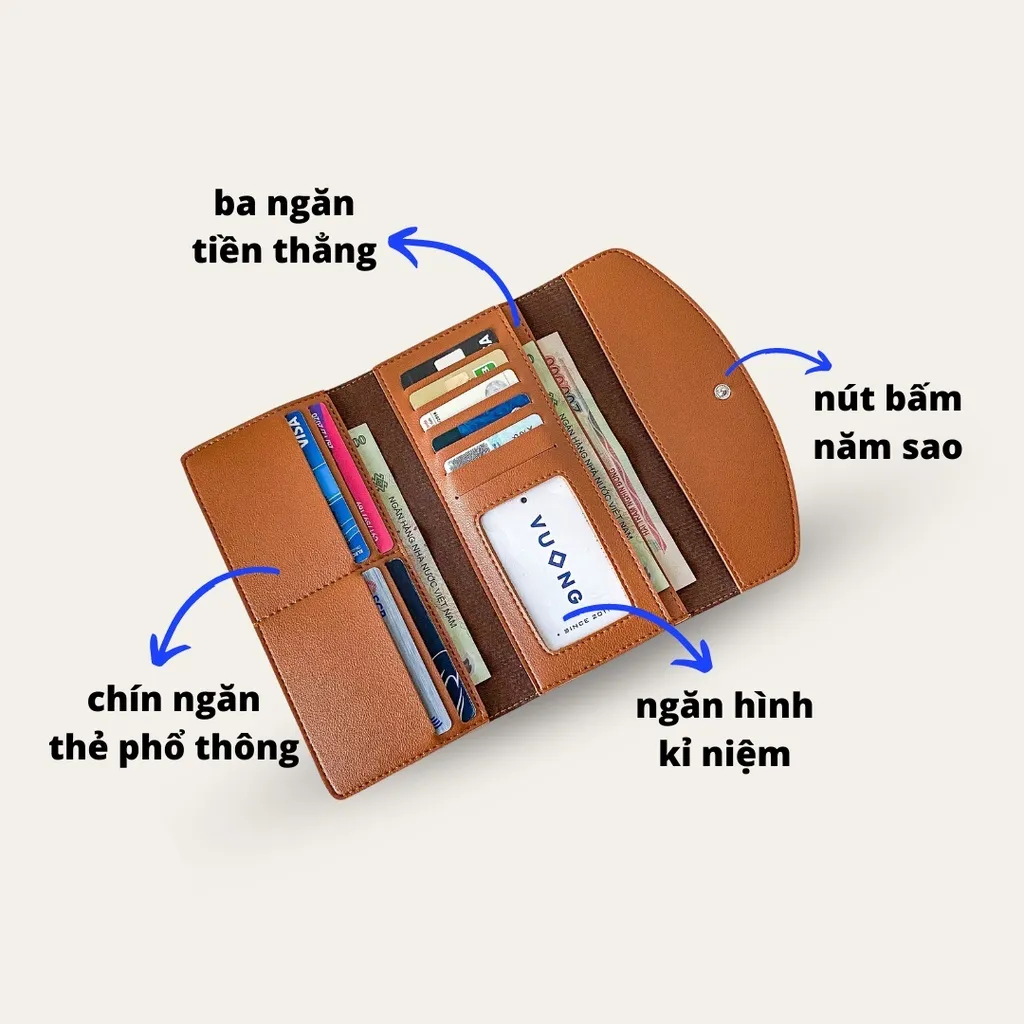 Ảnh Ví dài Vuông Shop®️ Maris 1