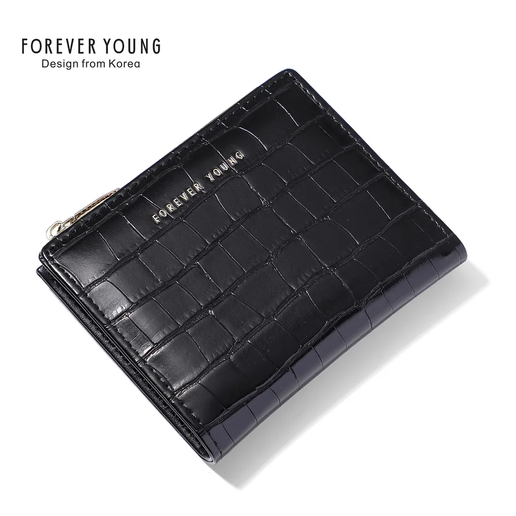 Ảnh Ví FOREVER YOUNG DESIGN FROM PELY dáng ngắn siêu mỏng thiết kế trẻ trung thời trang cho nữ 1