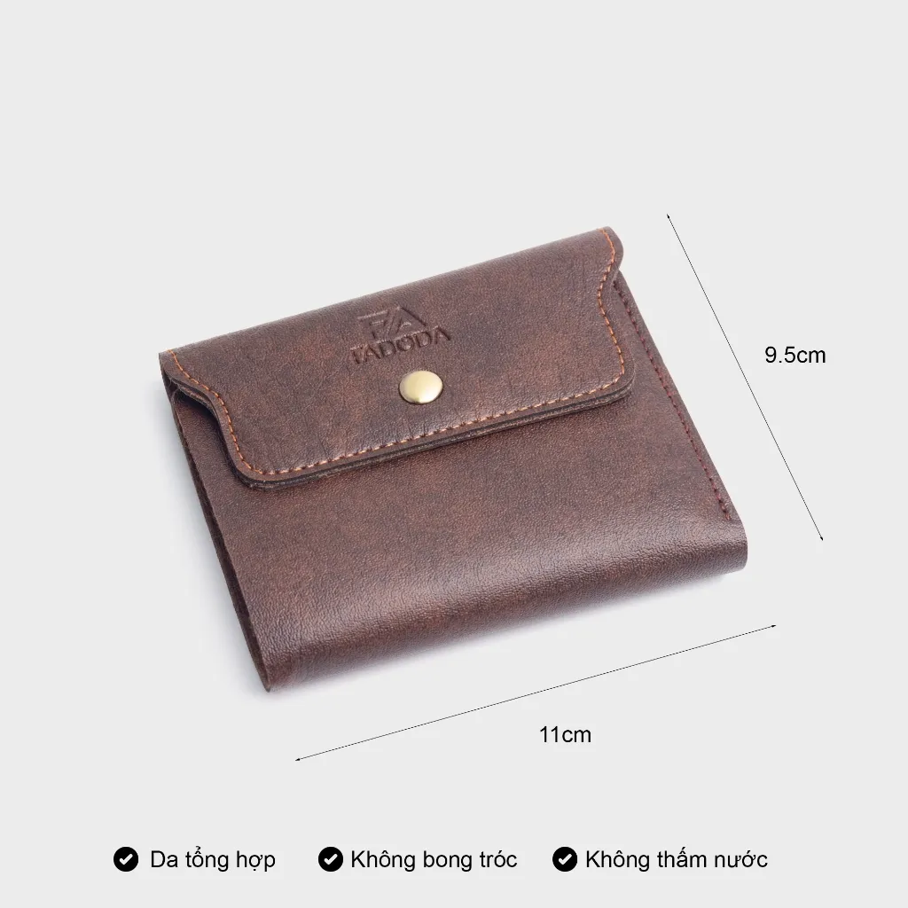Ảnh Ví gập cầm tay mini nhỏ gọn FVN02 FADODA 1