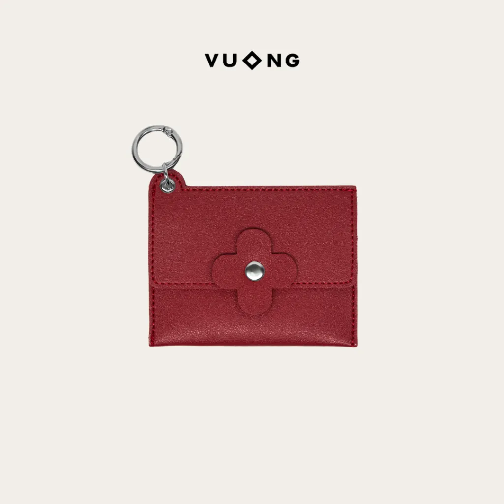 Ảnh Ví mini Vuông Shop®️ Hoa 4 cánh 1