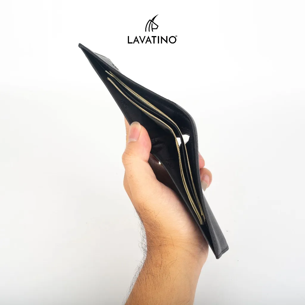 Ảnh Ví Nam Cao Cấp Da Bò EPI Hàng Hiệu Chính Hãng LAVATINO - Florence 50 4