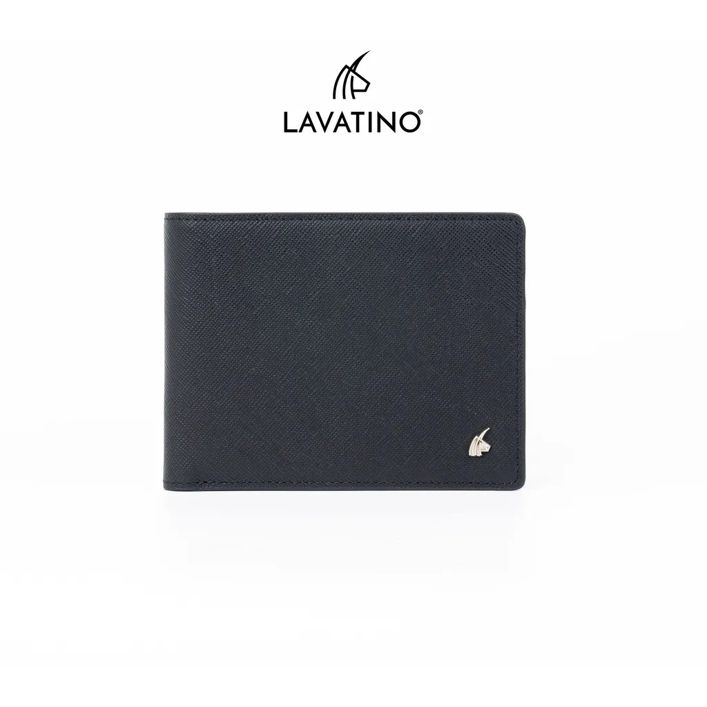 Ảnh Ví Nam Cao Cấp Da Saffiano Chống Xước, Chống Thấm Nước Chính Hãng Lavatino - WB28 2