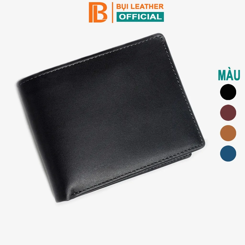Ảnh Ví nam da bò Nappa cao cấp V101-Bụi Leather 1