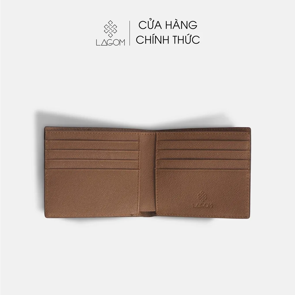 Ảnh Ví nam da thật LAGOM dáng cổ điển - Taiga Bifold 4