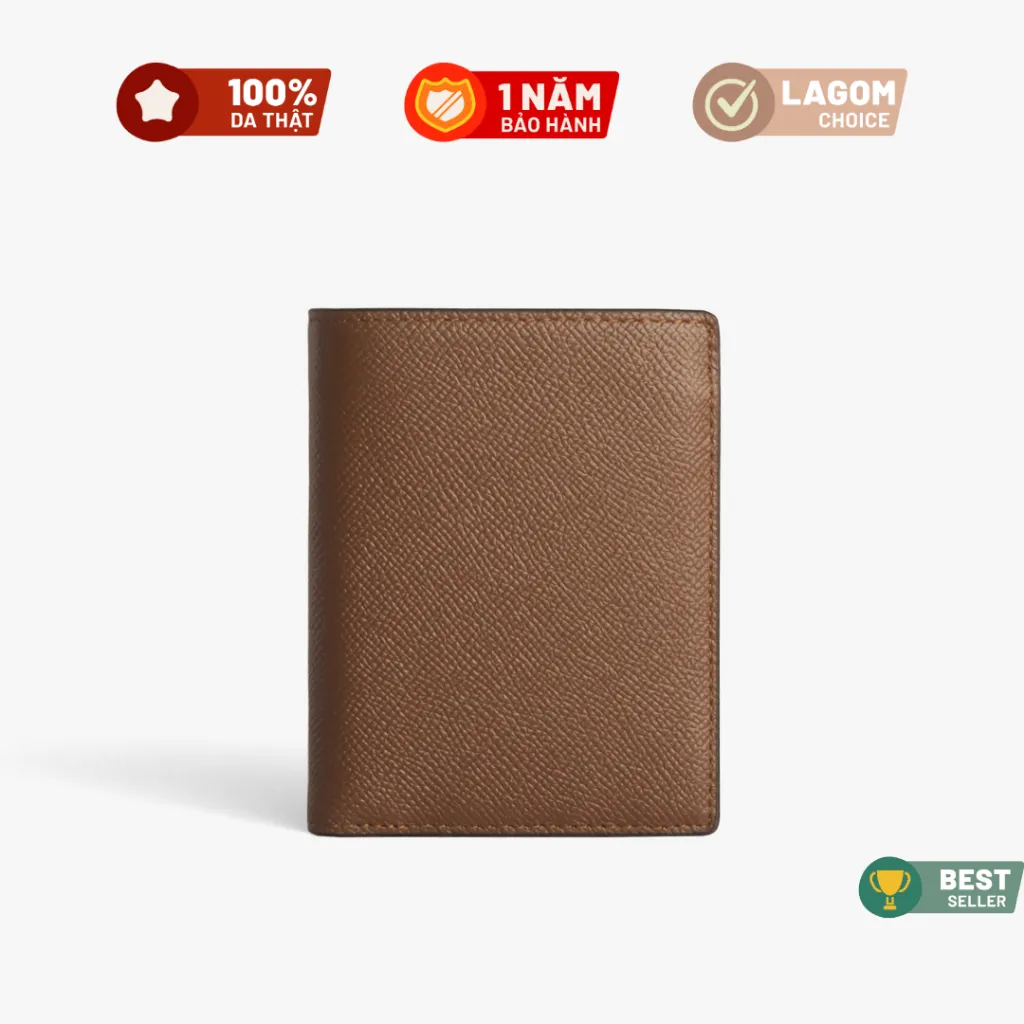 Ảnh Ví nam da thật LAGOM dáng đứng - Bifold Cross 2