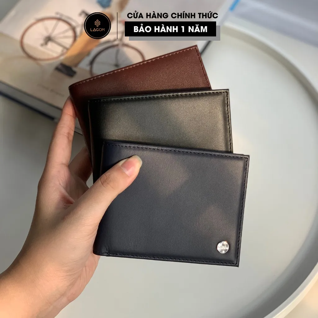 Ảnh Ví Nam Da Thật LAGOM Tidy Wallet - Dáng Ngang 4