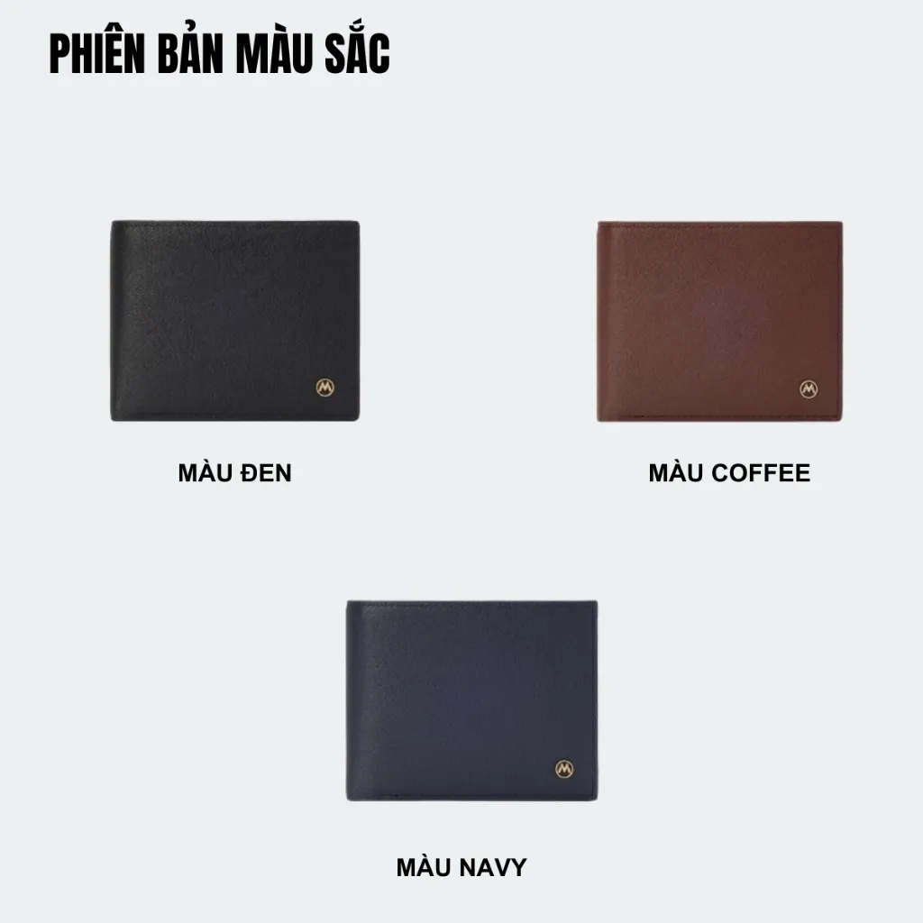 Ảnh Ví Nam MANDU Dáng Ngang Thời Trang Da Xước Cao Cấp Nhiều Ngăn Tiện Dụng MD05 FULLBOX 3