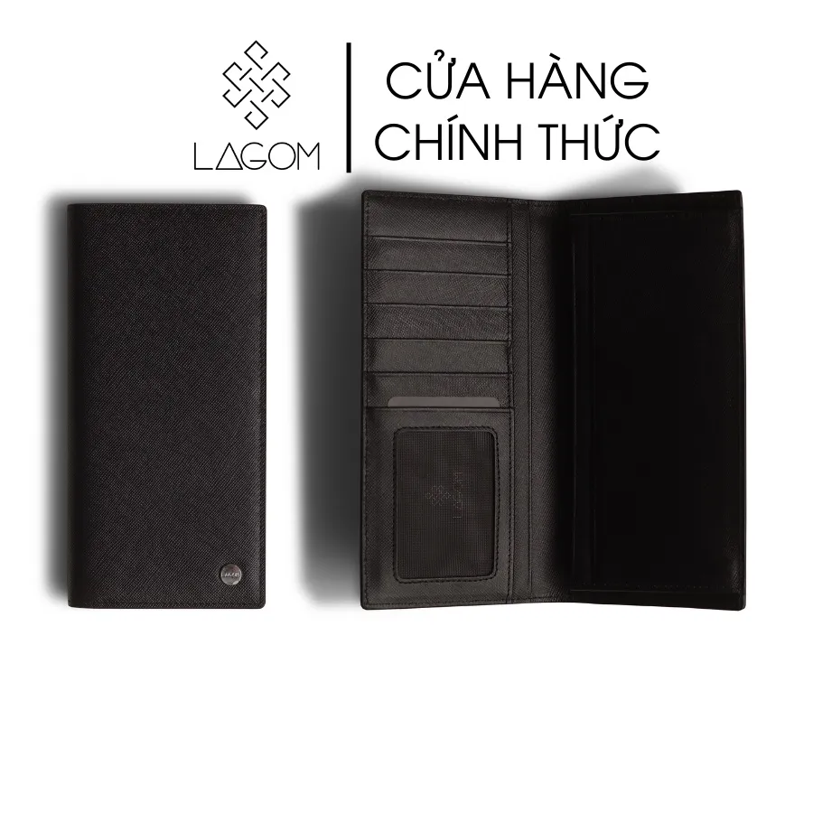Ảnh Ví Nam Nữ Da Thật LAGOM dáng dài Forest Long 3