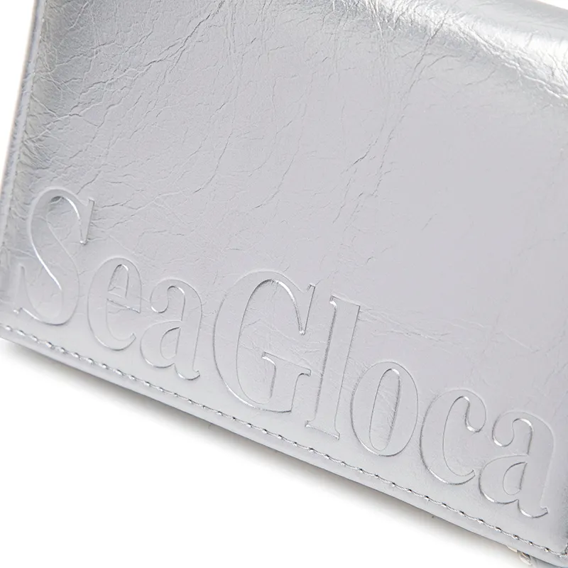 Ảnh Ví ngắn SEAGLOCA gập đôi thời trang chất lượng cao 4