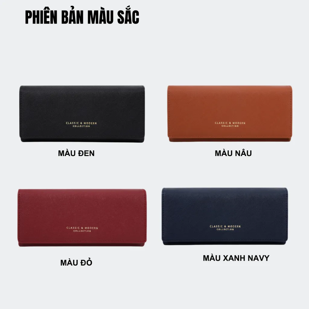 Ảnh Ví Nữ Dài Cầm Tay TAILIAN Ví Dài Nhiều Ngăn Đựng Tiền Da Cao Cấp Cực Đẹp TL90 - Tukado 3