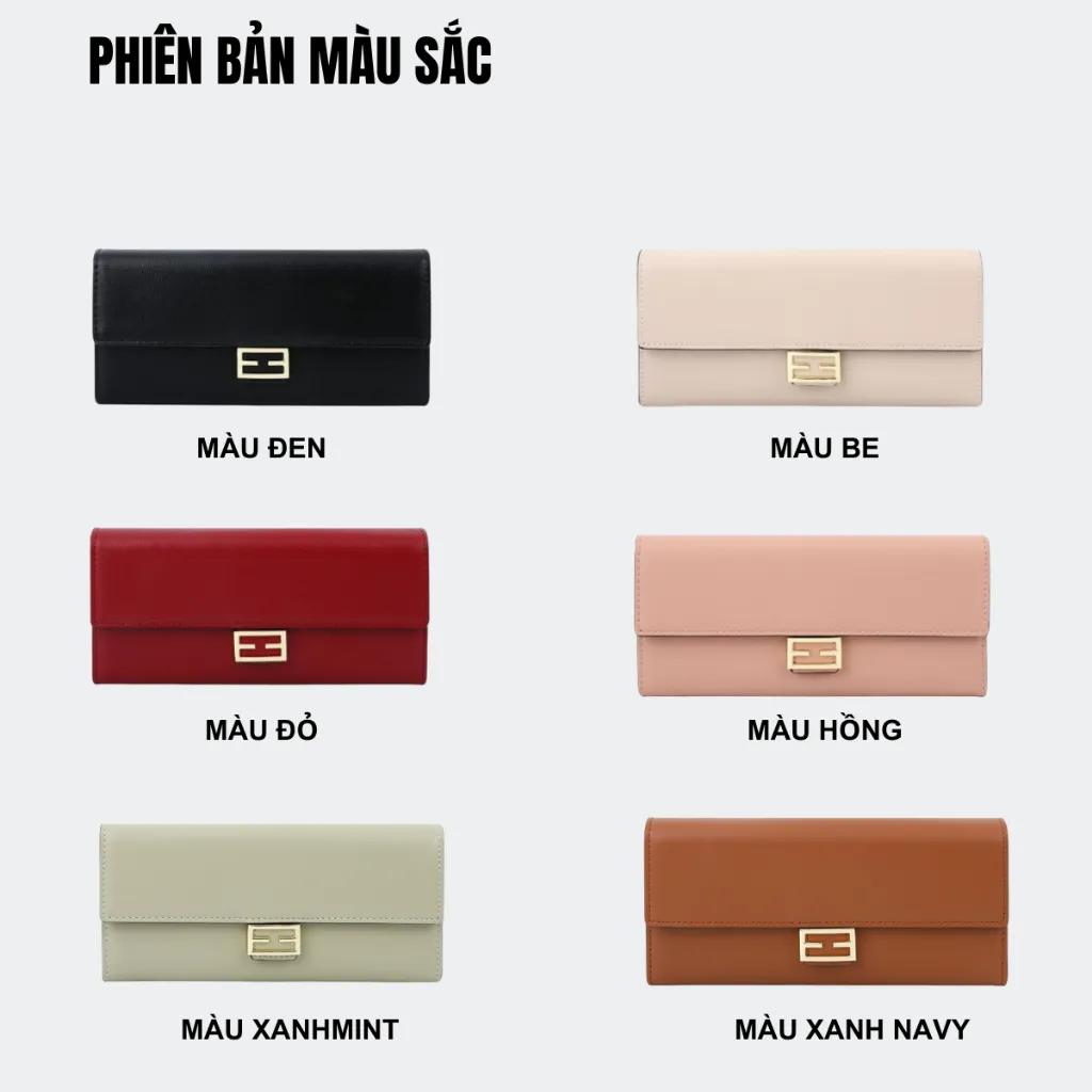 Ảnh Ví Nữ Dài TAILIAN Ví Dài Cầm Tay Đựng Tiền Nhiều Ngăn Tiện Dụng Da Cao Cấp Cực Đẹp TL69 3