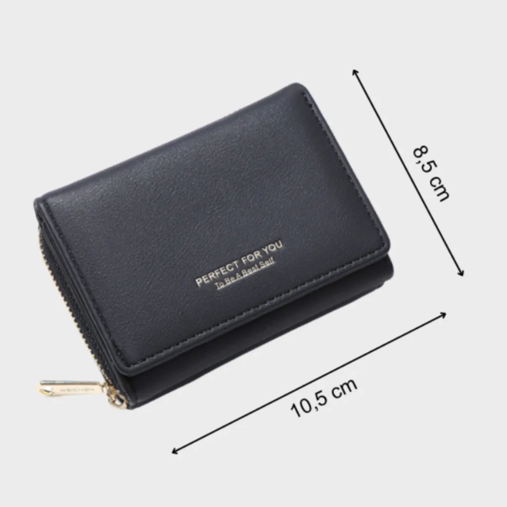Ảnh Ví Nữ Mini Cầm Tay PERFECT FOR YOU Ví Ngắn Nhiều Ngăn Chất Da Cao Cấp Cực Đẹp Giá Rẻ PFY11 - Tukado 4