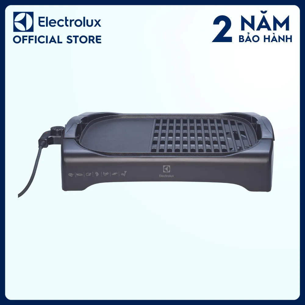 Ảnh Vỉ nướng điện Electrolux để bàn Electrolux ETTG1-40BK - 5 mức nhiệt độ để nấu đa dạng món ăn ngon 1