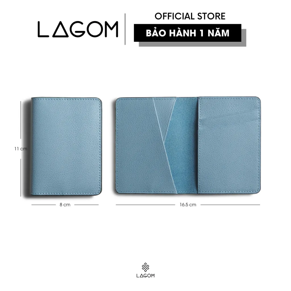Ảnh Ví đựng thẻ Da Thật LAGOM Card Togo 2