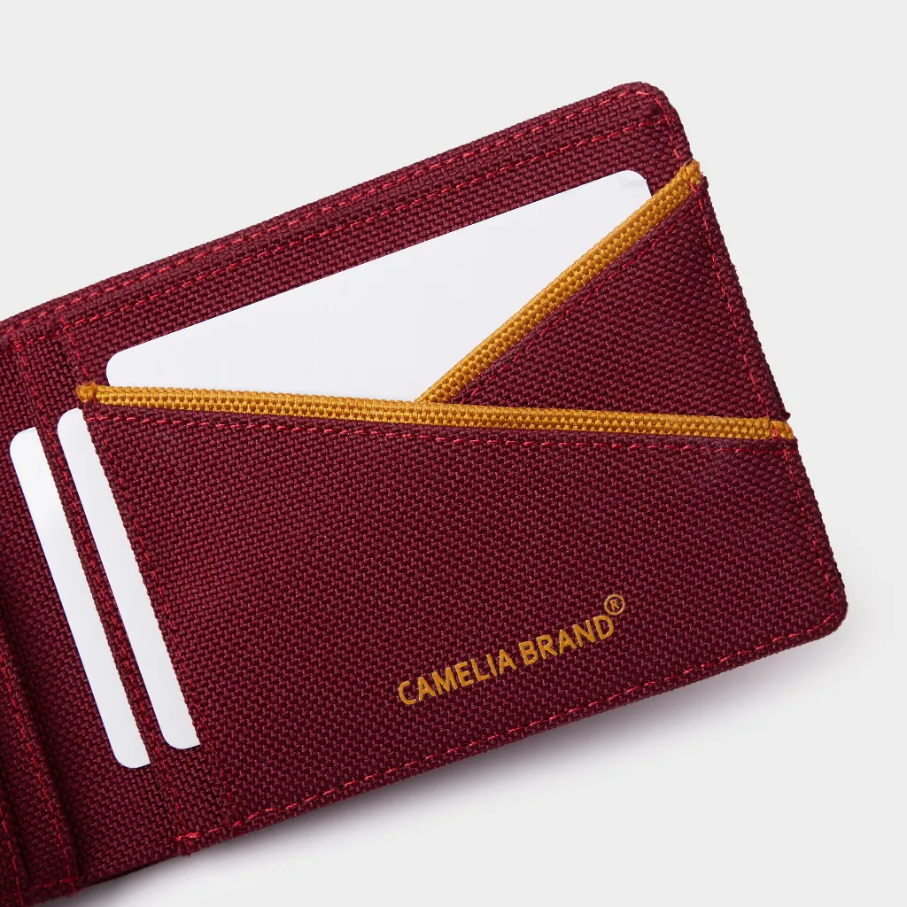 Ảnh Ví vải CAMELIA BRAND Stripe Wallet Ngang 4