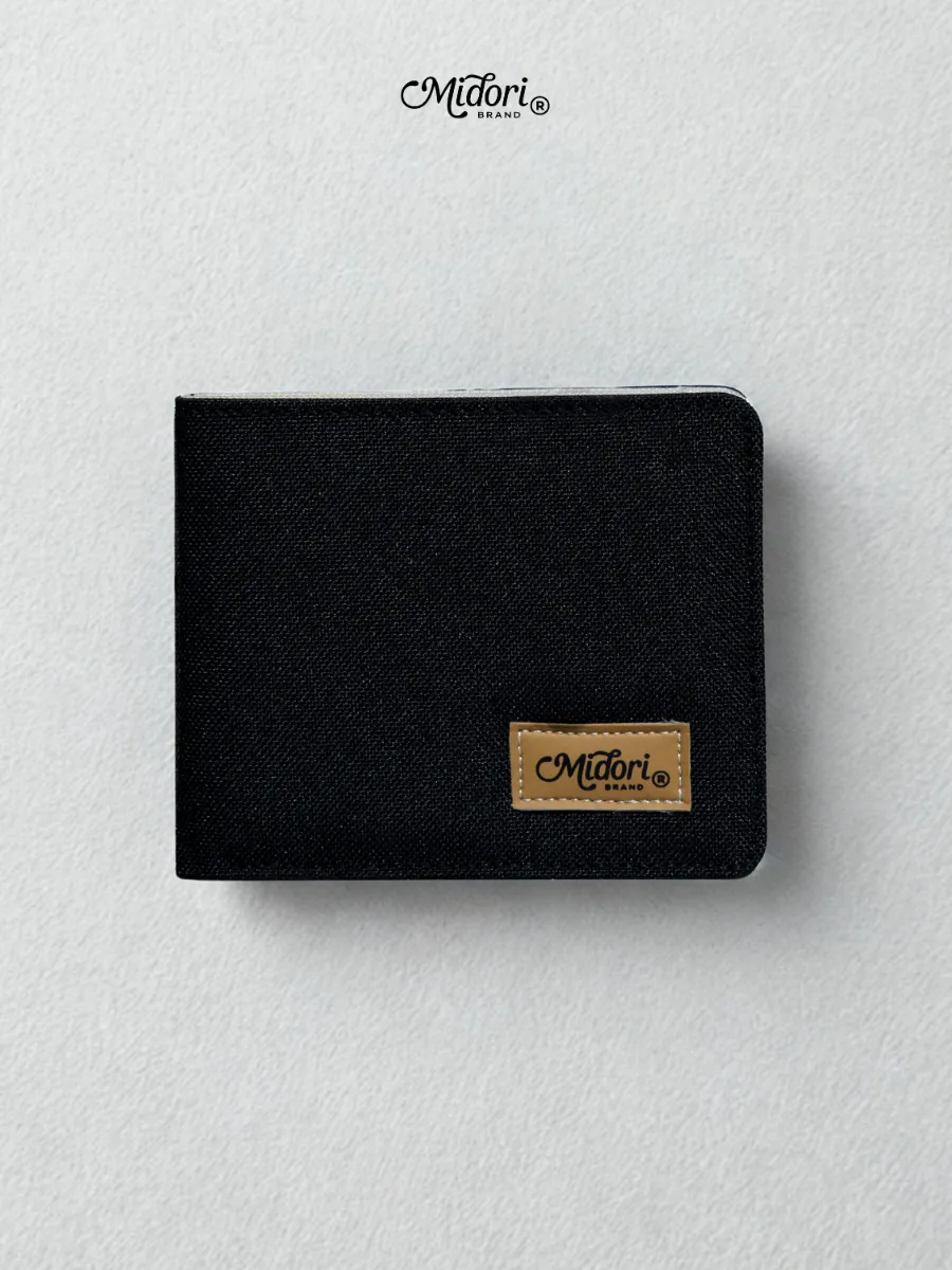 Ảnh Ví Vải Đứng MISTER WALLET Canvas Nam Nữ Siêu Bền Đẹp Trượt Nước Unisex | Local Brand M STUDIO 1