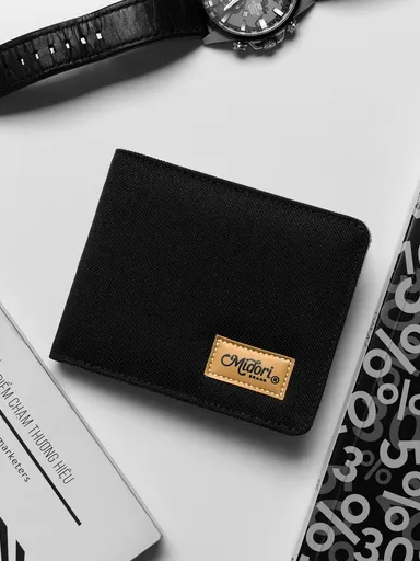 Ảnh Ví Vải Đứng MISTER WALLET Canvas Nam Nữ Siêu Bền Đẹp Trượt Nước Unisex | Local Brand M STUDIO 4