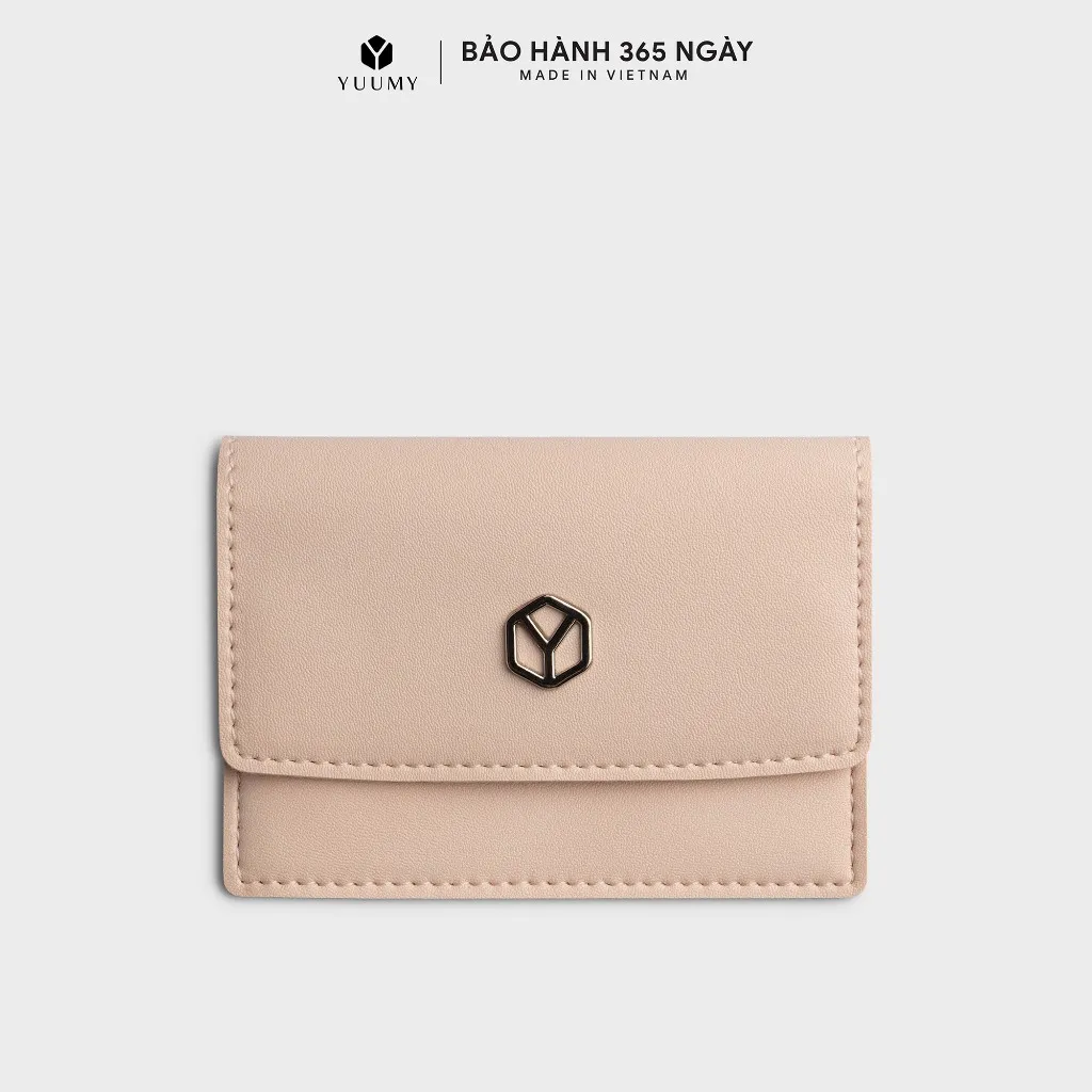 Ảnh Ví Yuumy (Thời trang nữ dáng ngắn nắp gập - Ví da Seasand YV100) 1