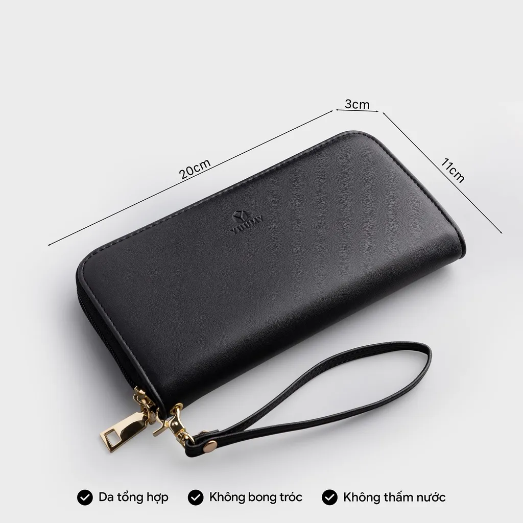 Ảnh Ví Yuumy ( Thời trang nữ kiểu cầm tay dáng dài - Ví da Seasand YV60) 4