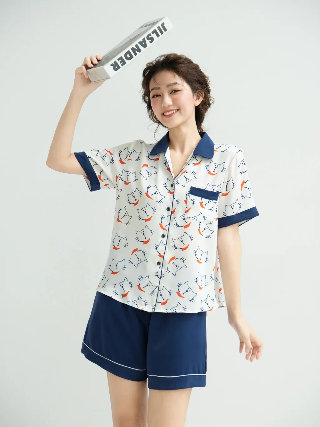 Ảnh VIBES Pijama ngắn Cat Py Set 4