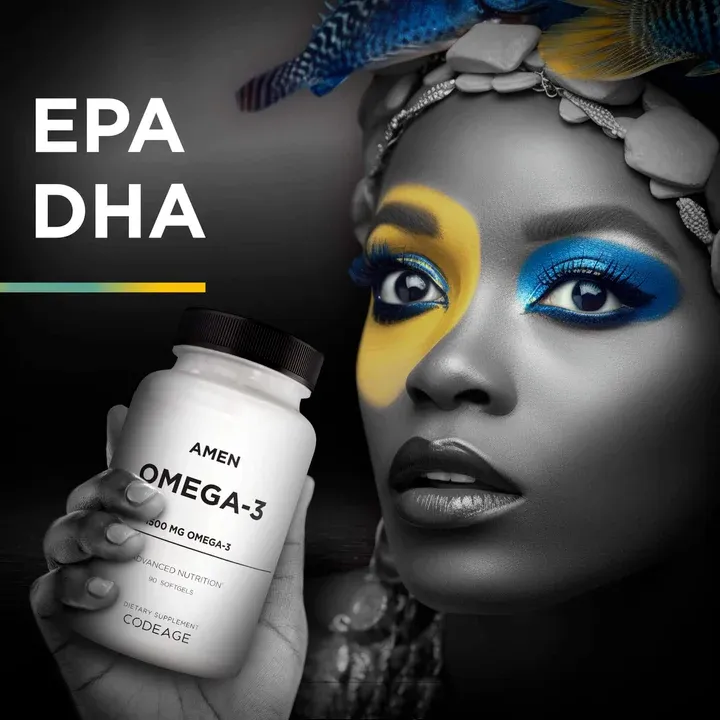 Ảnh Viên dầu cá Codeage Amen Omega-3 Hộp 90 Viên 3